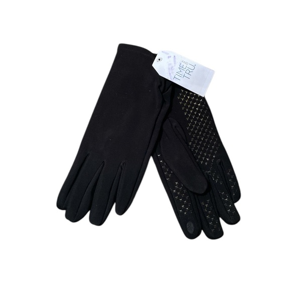 Time And Tru Driving Tech Touch Fleece Lined Gloves - Picture 5 of 7